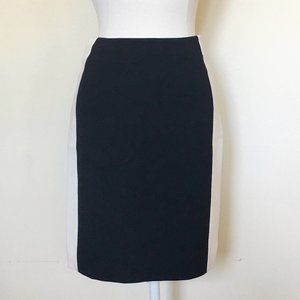 Diane von Furstenberg Black & Ivory Pencil Skirt 4